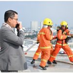 Hotel Borobudur Jakarta Gelar Simulasi Fire Drill