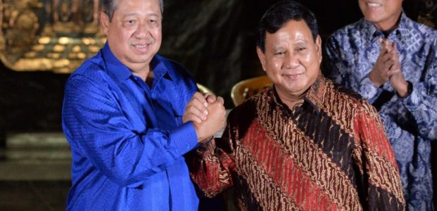 SBY Hadir Bersama AHY di Kediaman Prabowo