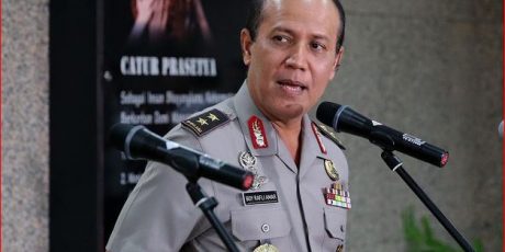 Kapolri Jenderal Tito Karnavian melantik Irjen Boy Rafli Amar menjadi Kapolda PAPUA