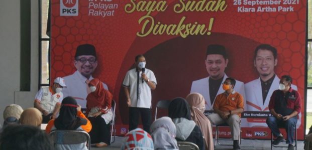 Percepat Pencapaian Herd Imunity, PKS Gelar Vaksinasi Masal Di Kiara Artha Park Percepat Pencapaian Herd Imunity, PKS Gelar Vaksinasi Masal Di Kiara Artha Park