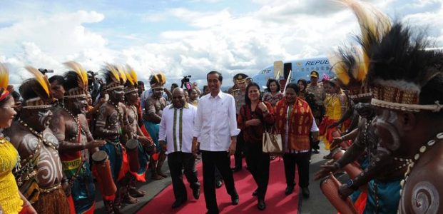 Kunjungan Jokowi Ke Asmat