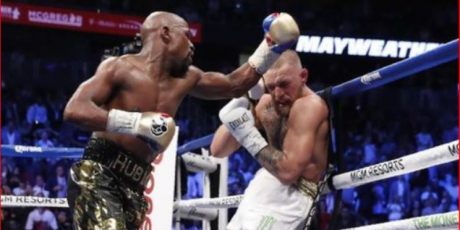 Menang TKO, Mayweather atas Mc Gregor