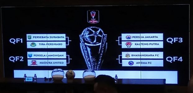 Hasil Drawing Perempat Final Piala Presiden 2019